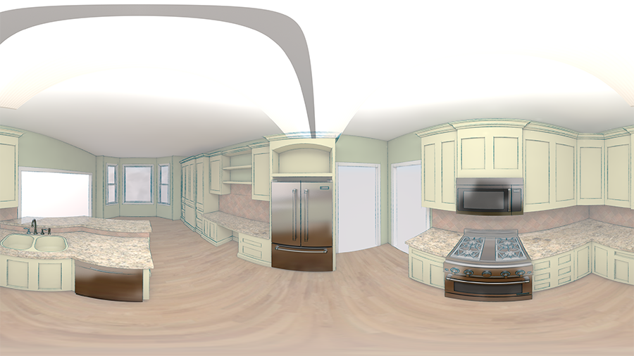 Render a Kitchen Concept in Virtual Reality